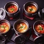 毎日作っている自家製豆腐を使った最高のスンドゥブ！特製味噌と店内仕込みの牛骨スープで！