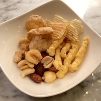 スナック類は色々ご用意。