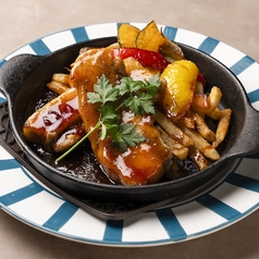 もち豚のリブステーキ