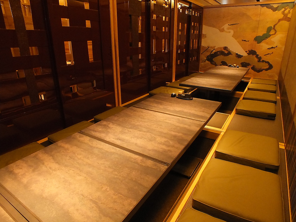 掘りごたつ座敷・テーブル個室有/宴会50名様迄　ご宴会・お食事・同窓会、送別会に。