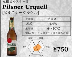 Pilsner Urquell [ピルスナーウルケル]