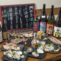 お酒の提案も料理に合わせて的確にいたします♪