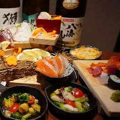 飲み放題90分付き！北海道旬の贅沢海鮮コース