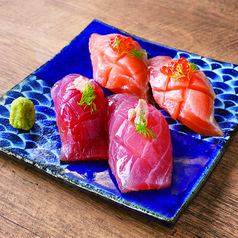 サーモン2カン&マグロ2カン盛合せ