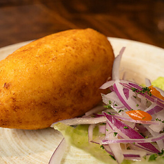 PAPA RELLENA　じゃがいもとひき肉のペルー風コロッケ