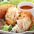 料理メニュー写真&nbsp;カニカニクリームコロッケ 1個