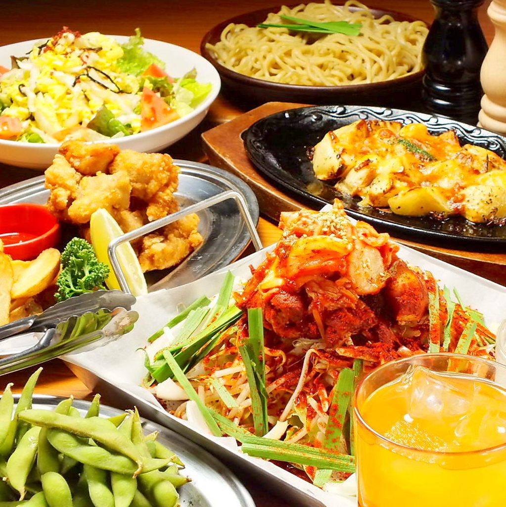 好みに合わせたコース料理♪もちろん飲み放題付き！！