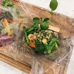 3月1日～3月30日限定　ポークチャップ～春野菜の味噌バター包み焼き～