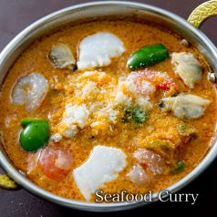 シーフードカレー【Seafood Curry】濃厚で具だくさん！ハマる美味しさ！