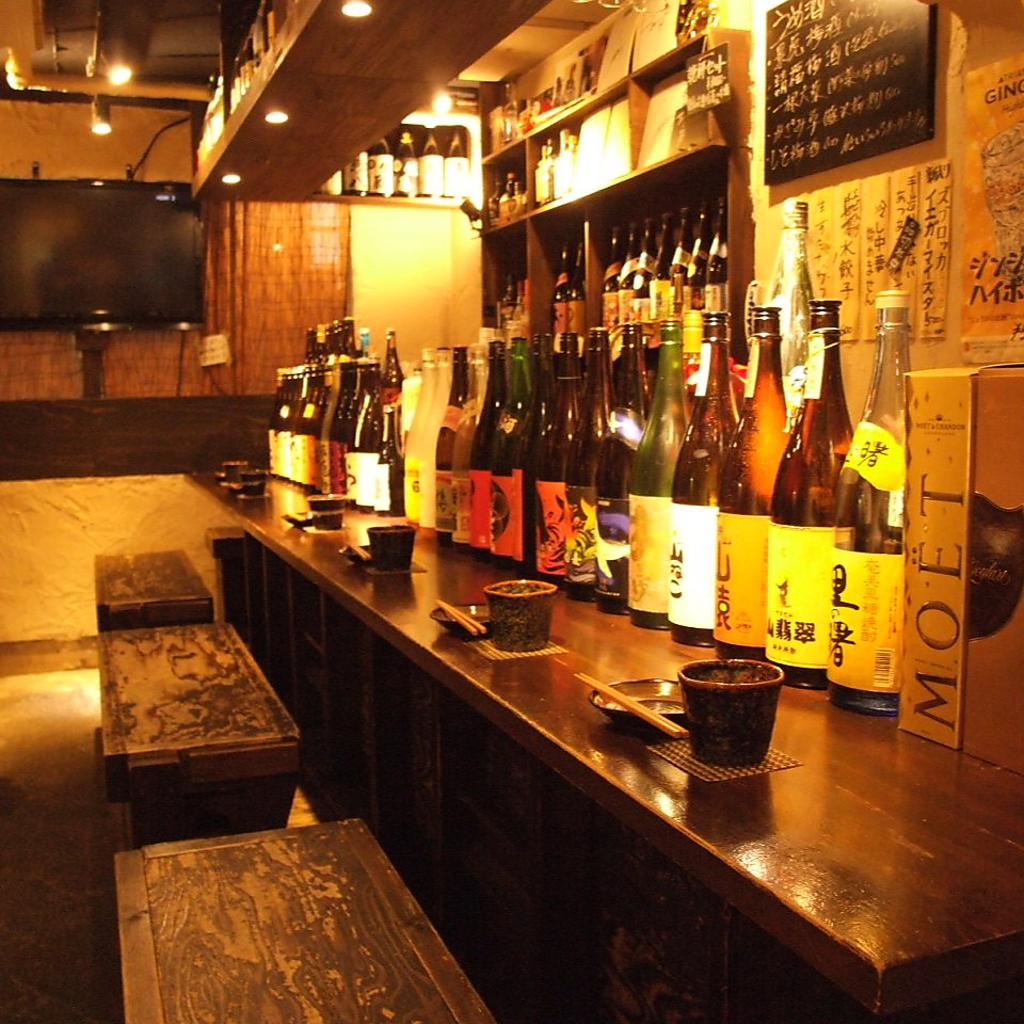 まるで友達の家に来たような感覚♪落着きのカウンター＆テーブル席＆４Fは少人数～貸切OKの個室も☆