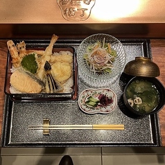 法善寺横丁 てんぷら天山のおすすめランチ1