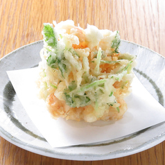 あおさとしらすのかき揚げ