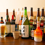 飲み放題コースは地元滋賀の地酒をはじめ様々なお酒が楽しめる♪