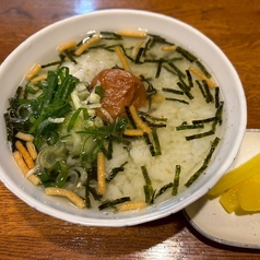 お茶漬け(鮭、明太子、梅)