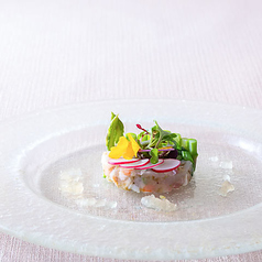 フランス料理ミル・エルブのコース写真