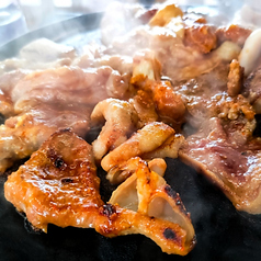 にんにく塩ホルモン焼き