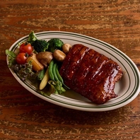 自家製スモークベイビーバックリブ