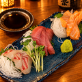 料理メニュー写真&nbsp;お刺身３点盛り