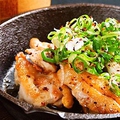 料理メニュー写真 若鶏から揚げ、阿波尾鶏焼き