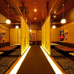 用途に合わせてお席を区切ることも可能！