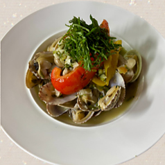 アサリの酒蒸しの写真