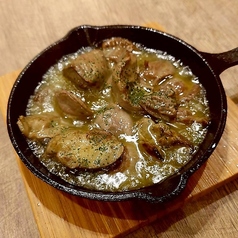 鶏レバー砂肝のコンフィ