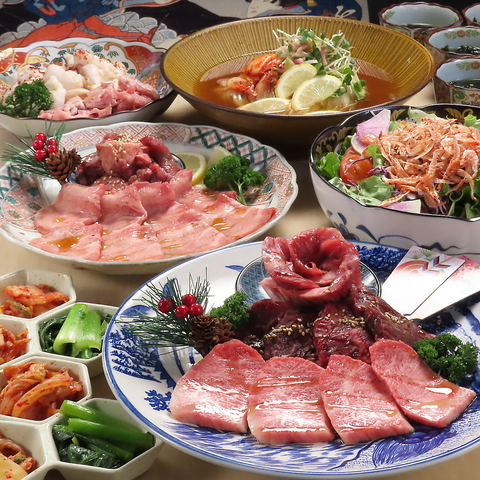 広島焼肉の最先端！和と肉の焼肉！黒毛和牛と様々な肉や肉つまみ、酒を楽しめる焼肉店