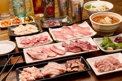 炭火焼肉と釜炊ご飯 ぶるまる 名古屋駅前店のコース写真