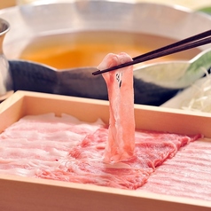 鹿児島名物黒豚のしゃぶしゃぶ