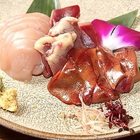 産地にこだわりった銘柄鶏のお造り