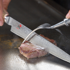 和牛鉄板ステーキ 成のコース写真