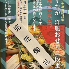 Bistroやすながのコース写真