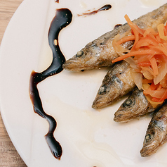 メヒカリのカルピオーネ