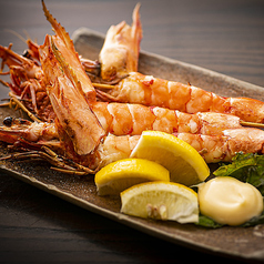 力丸 法善寺横丁 炉ばた焼 水かけ茶屋のコース写真