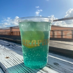 青空の下、風を感じる楽しいひとときをビアガーデンで☆の写真