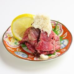 牛赤身たたき 山わさび仕立て