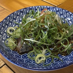 鰹のタタキたっぷり薬味ポン酢