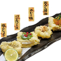 料理メニュー写真&nbsp;四種の穴子天ぷら