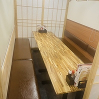 様々なお席をご用意！完全個室や半個室でご宴会を