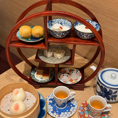 限定!!中華スイーツ6種&選べる中国茶のアフタヌーンティーセット