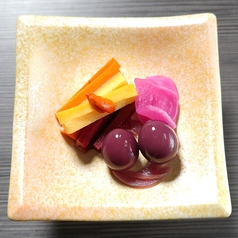 薬膳ピクルス盛り