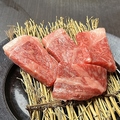 料理メニュー写真 黒毛和牛ロース(塩/たれ)　20ｇ×1枚