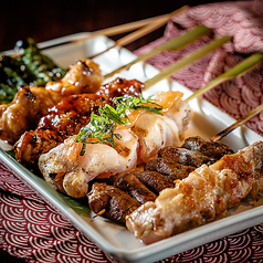 焼き鳥盛り合わせ(5本)