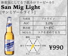 San Mig Light [サンミゲールライト]