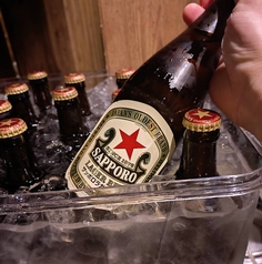 サッポロ赤星瓶ビール