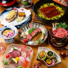 松山の海鮮と肉料理割烹むつののコース写真