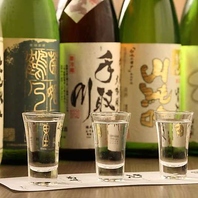 津々浦々より選りすぐった銘酒を豊富に揃えております！