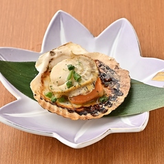 殻付きホタテの磯焼き 1枚