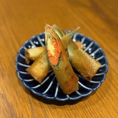 博多明太チーズと濃厚チーズの春巻き