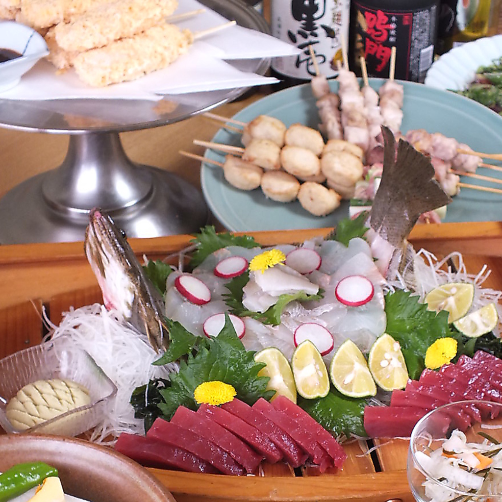 当店自慢のお料理が満喫できる贅沢な飲み放題付きコースをお得にご用意！各種宴会におすすめです◎